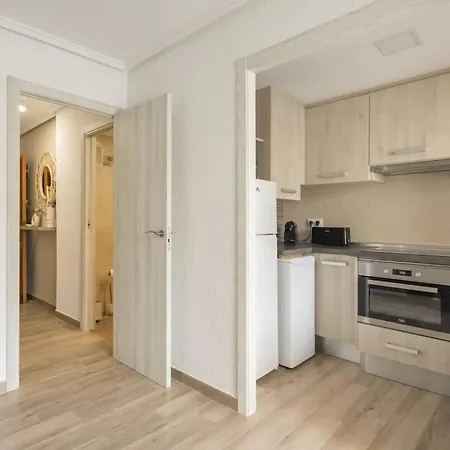 Chic Vacational Apartment In Cullera, Valencia Exterior photo
