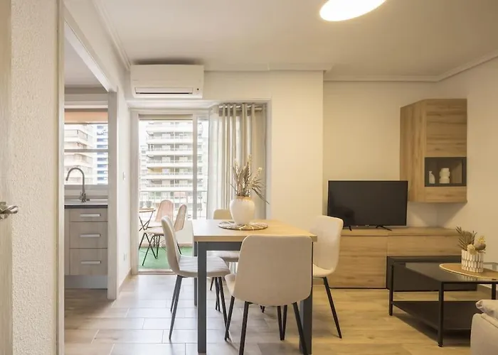 Chic Vacational Apartment In Cullera, Valencia