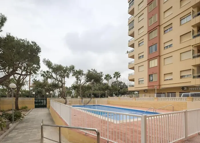 Chic Vacational Apartment In Cullera, Valencia